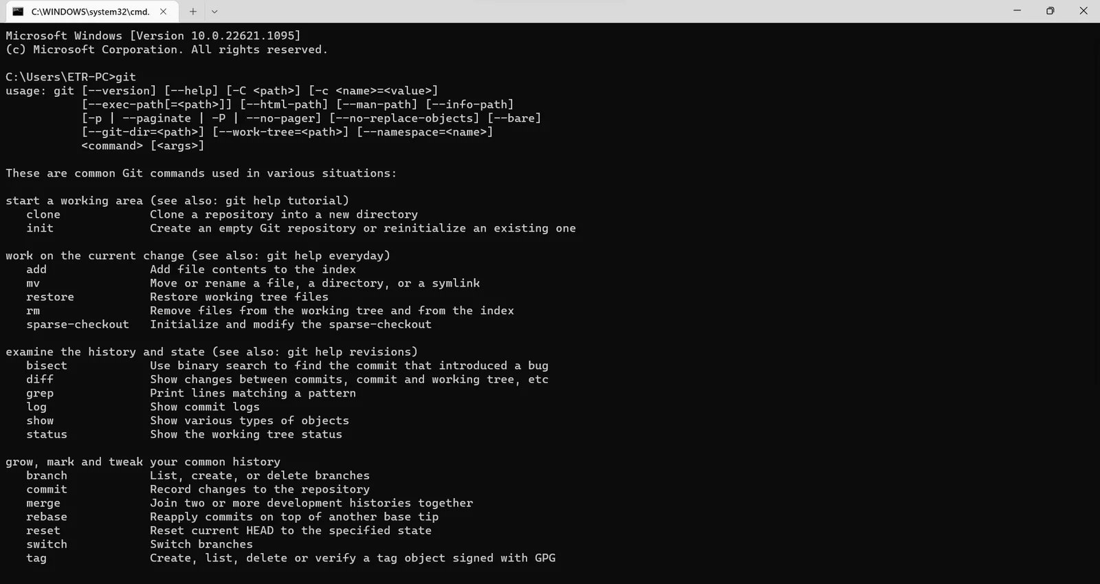 Git on Windows