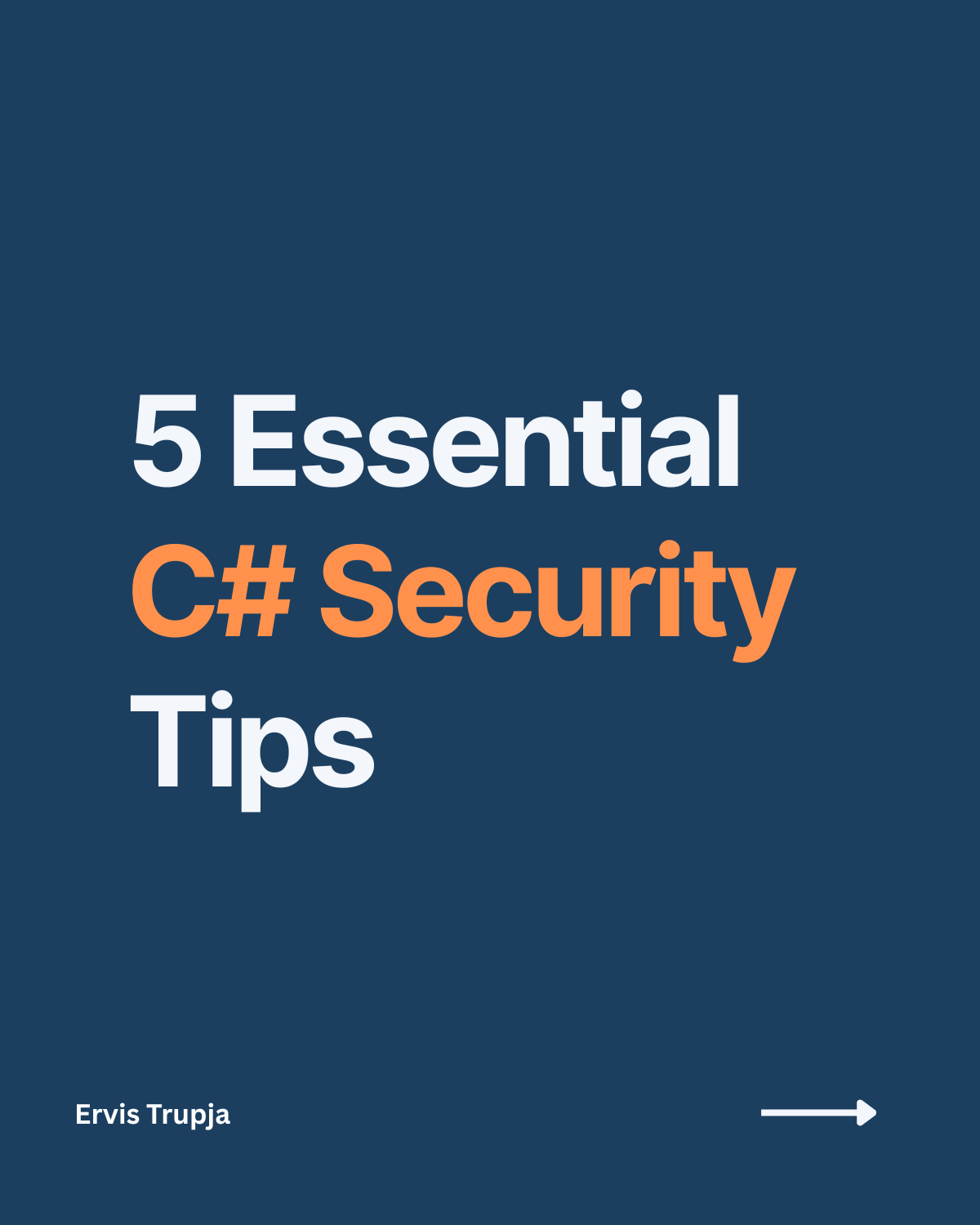 Tip 14 - Csharp